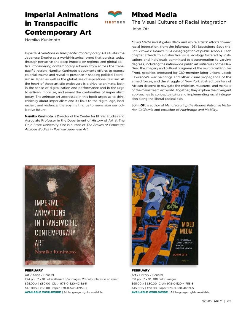 University of California Press Spring 2026 Catalog Weekly Ad December 31, 2025 - December 31, 2026