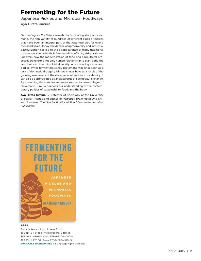 University of California Press Spring 2026 Catalog Weekly Ad December 31, 2025 - December 31, 2026