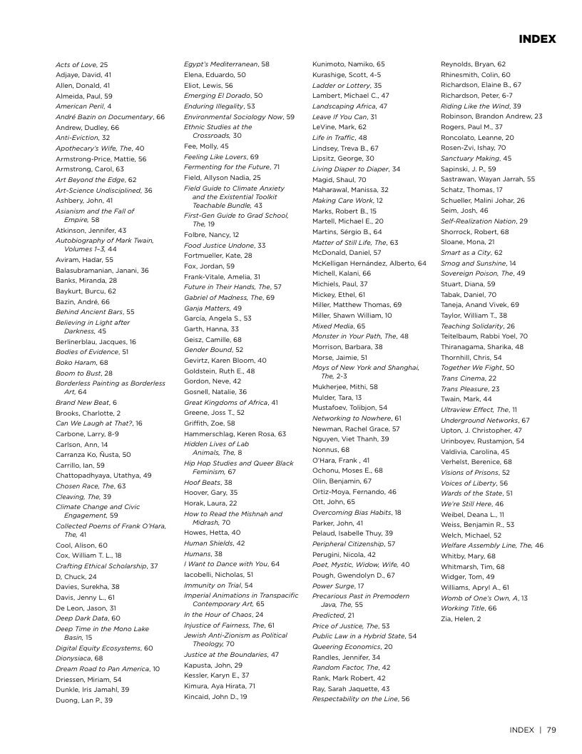 University of California Press Spring 2026 Catalog Weekly Ad December 31, 2025 - December 31, 2026
