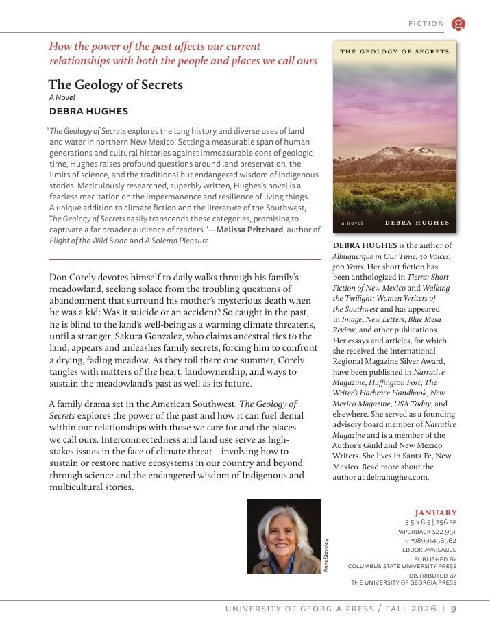 University of Georgia Press Fall 2026 Catalog Weekly Ad December 31, 2025 - December 31, 2026