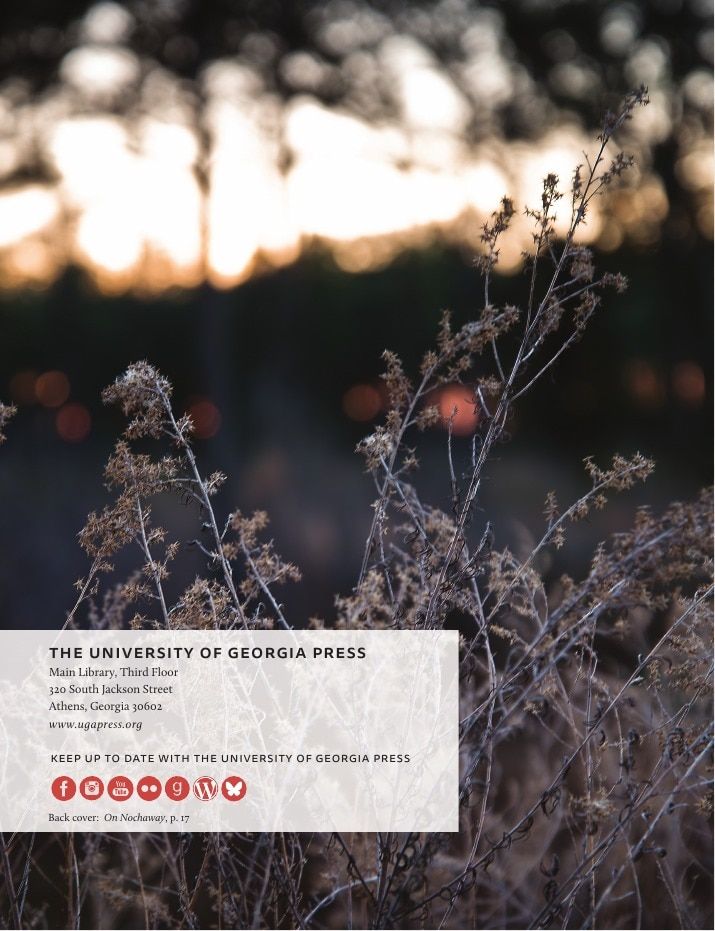 University of Georgia Press Fall 2026 Catalog Weekly Ad December 31, 2025 - December 31, 2026