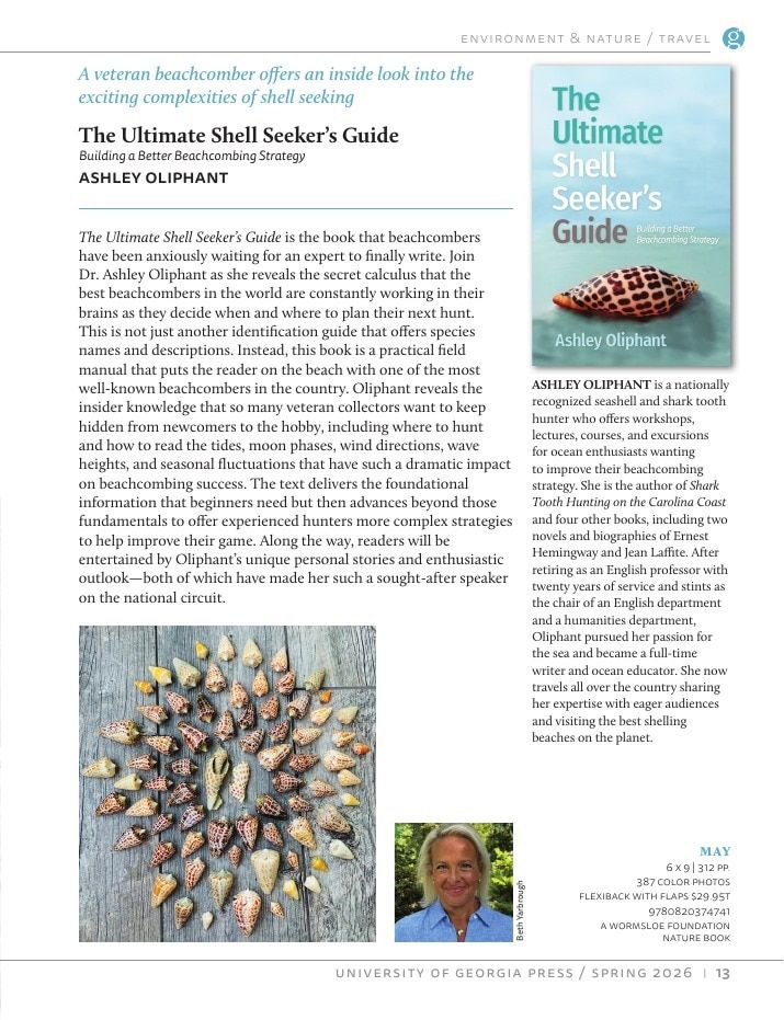 University of Georgia Press Spring 2026 Catalog Weekly Ad December 31, 2025 - December 31, 2026
