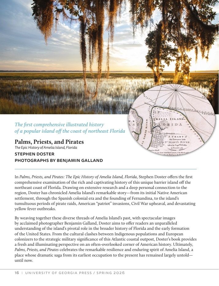University of Georgia Press Spring 2026 Catalog Weekly Ad December 31, 2025 - December 31, 2026