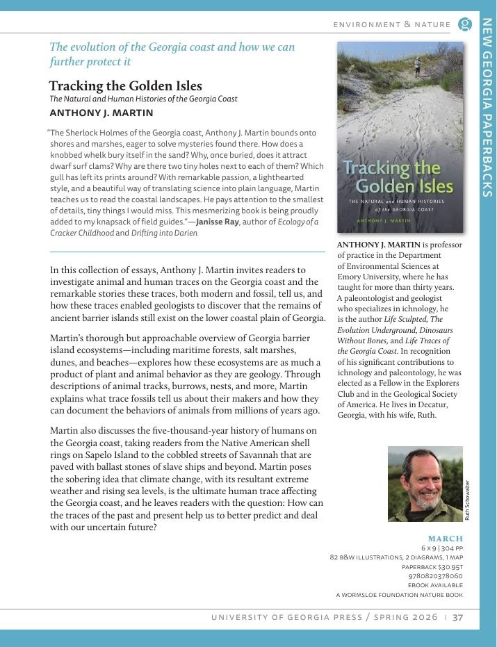 University of Georgia Press Spring 2026 Catalog Weekly Ad December 31, 2025 - December 31, 2026