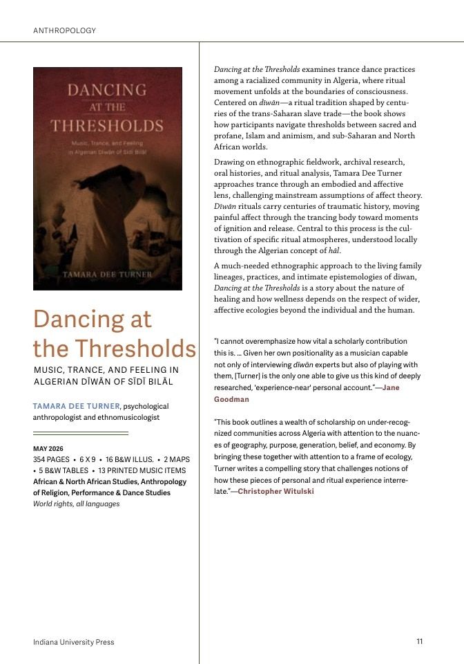 Indiana University Press Rights Catalog Weekly Ad December 31, 2025 - December 31, 2026