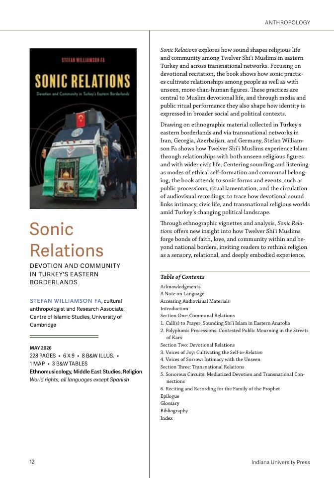 Indiana University Press Rights Catalog Weekly Ad December 31, 2025 - December 31, 2026