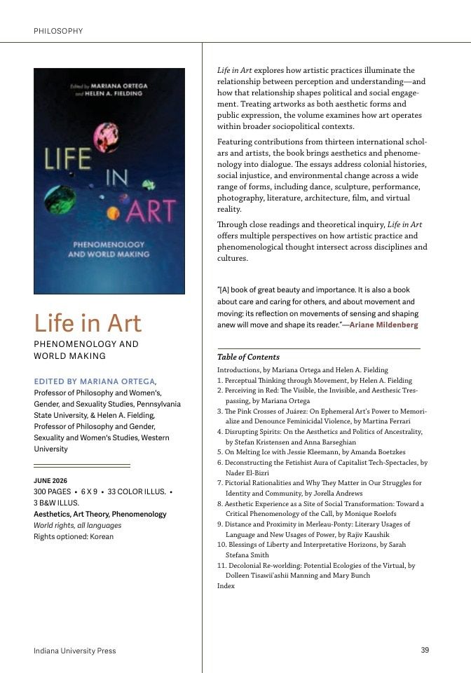 Indiana University Press Rights Catalog Weekly Ad December 31, 2025 - December 31, 2026