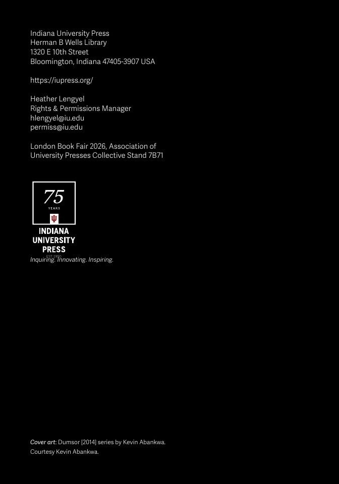Indiana University Press Rights Catalog Weekly Ad December 31, 2025 - December 31, 2026