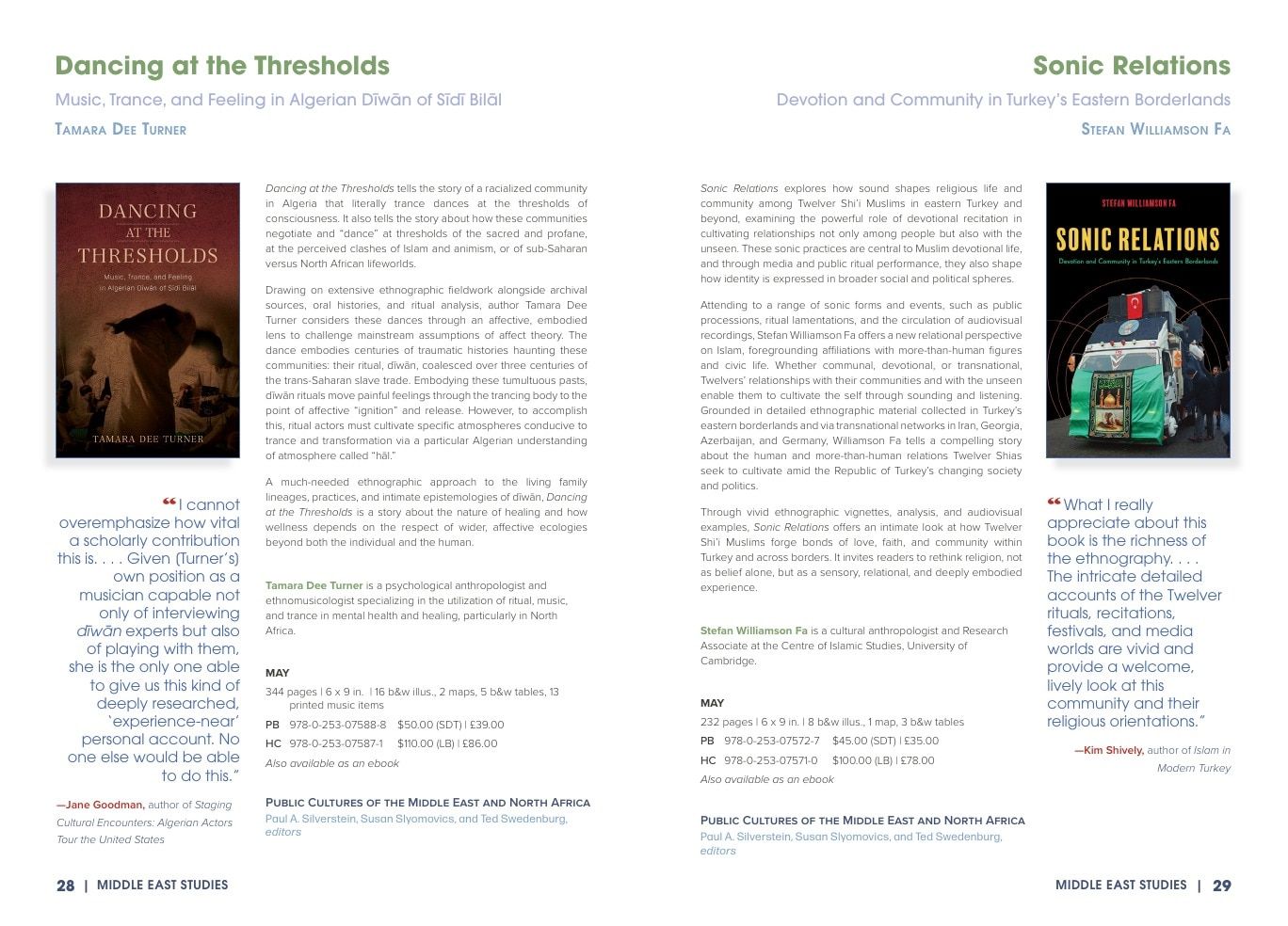 Indiana University Press Spring 2026 Catalog Weekly Ad December 31, 2025 - December 31, 2026
