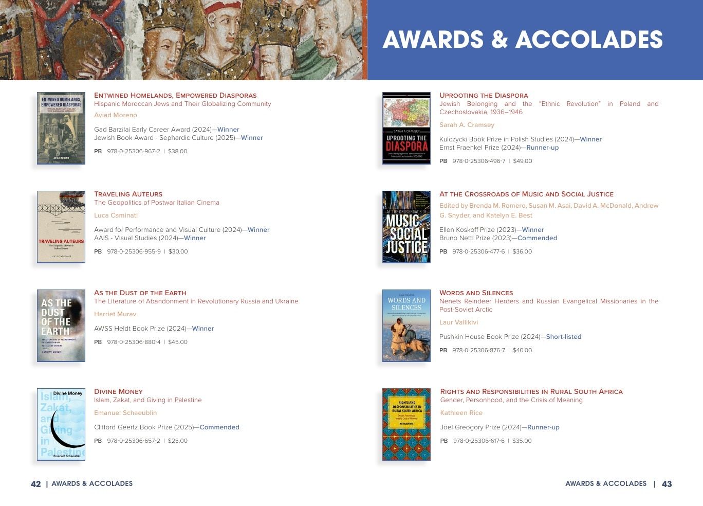 Indiana University Press Spring 2026 Catalog Weekly Ad December 31, 2025 - December 31, 2026