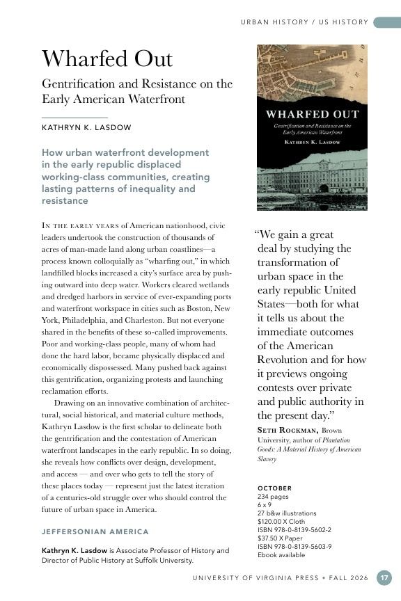 University of Virginia Press Fall 2026 Catalog Weekly Ad December 31, 2025 - December 31, 2026