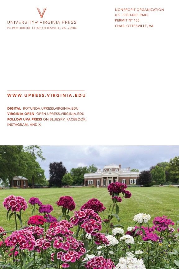 University of Virginia Press Spring 2026 Catalog Weekly Ad December 31, 2025 - December 31, 2026