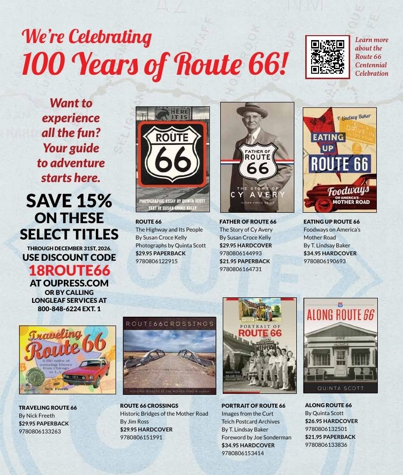 University of Oklahoma Press Fall 2026 Catalog Weekly Ad December 31, 2025 - December 31, 2026