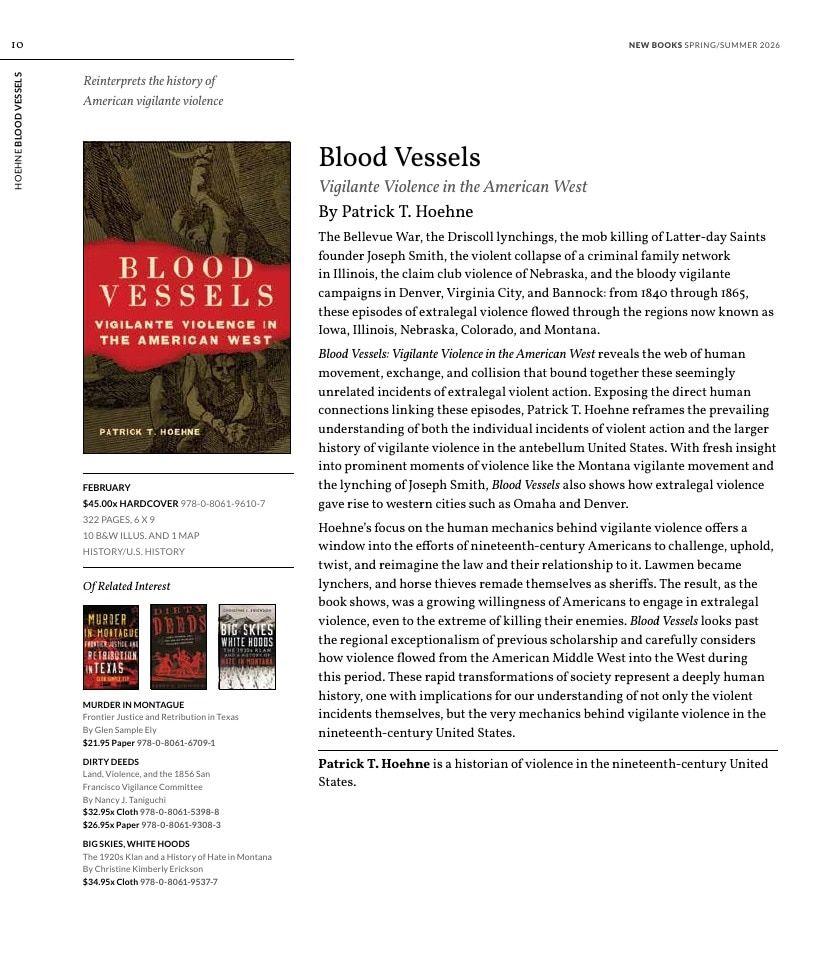 University of Oklahoma Press Spring 2026 Catalog Weekly Ad December 31, 2025 - December 31, 2026