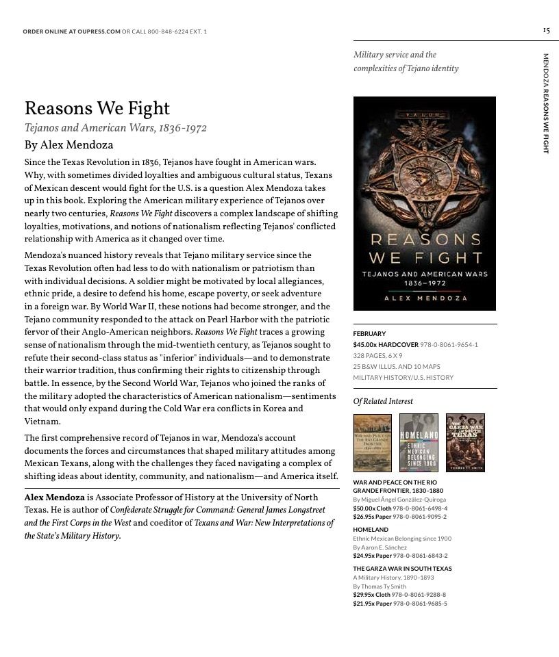 University of Oklahoma Press Spring 2026 Catalog Weekly Ad December 31, 2025 - December 31, 2026
