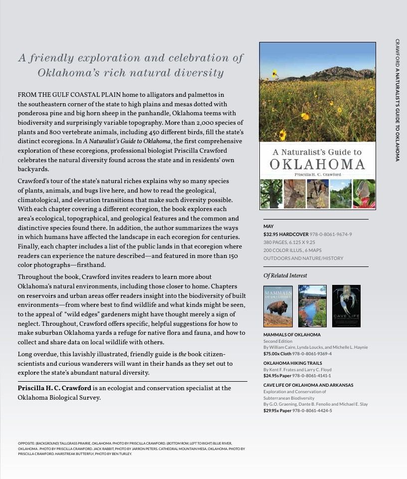 University of Oklahoma Press Spring 2026 Catalog Weekly Ad December 31, 2025 - December 31, 2026