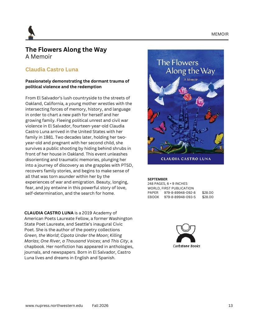 Northwestern University Press Fall 2026 Catalog Weekly Ad December 31, 2025 - December 31, 2026
