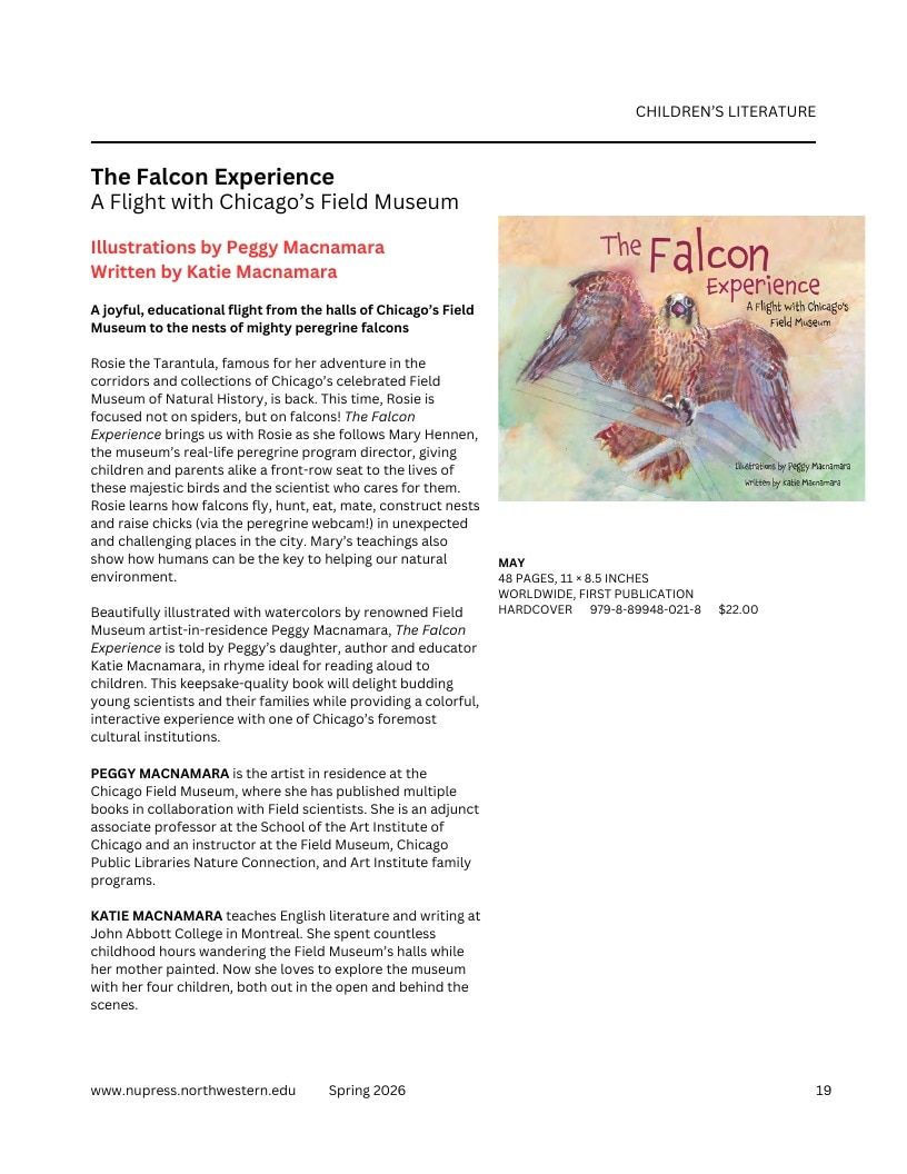 Northwestern University Press Spring 2026 Catalog Weekly Ad December 31, 2025 - December 31, 2026