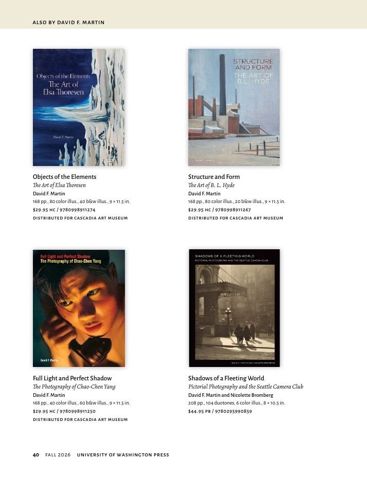 University of Washington Press Fall 2026 Catalog Weekly Ad December 31, 2025 - December 31, 2026