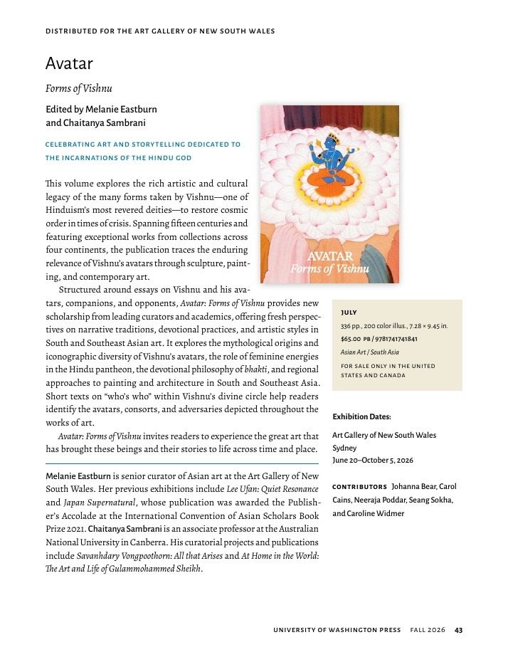 University of Washington Press Fall 2026 Catalog Weekly Ad December 31, 2025 - December 31, 2026
