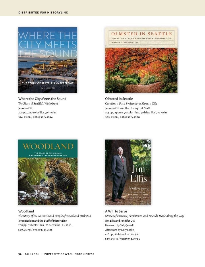 University of Washington Press Fall 2026 Catalog Weekly Ad December 31, 2025 - December 31, 2026