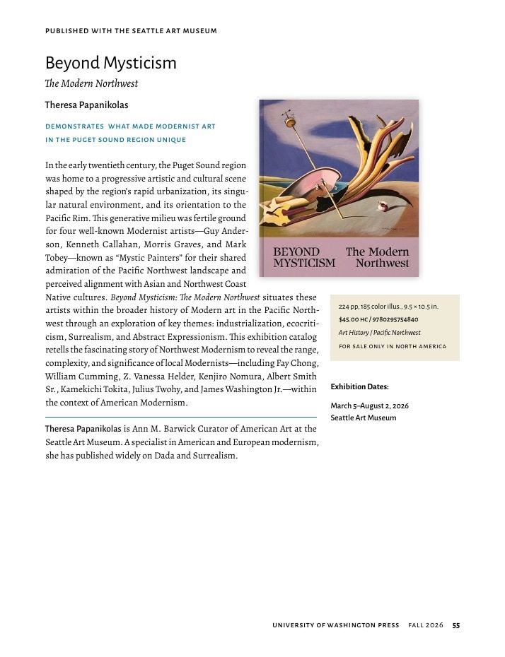 University of Washington Press Fall 2026 Catalog Weekly Ad December 31, 2025 - December 31, 2026