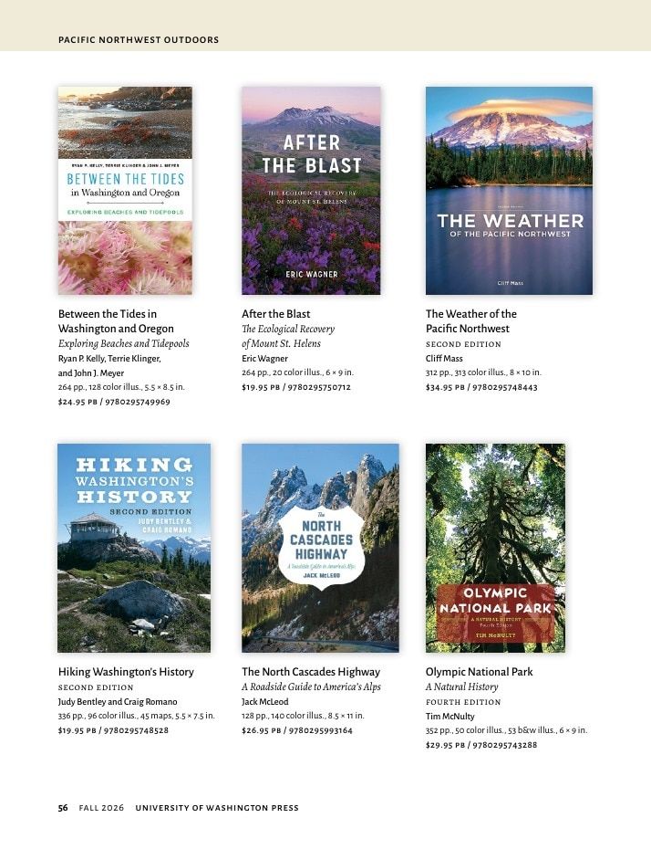 University of Washington Press Fall 2026 Catalog Weekly Ad December 31, 2025 - December 31, 2026