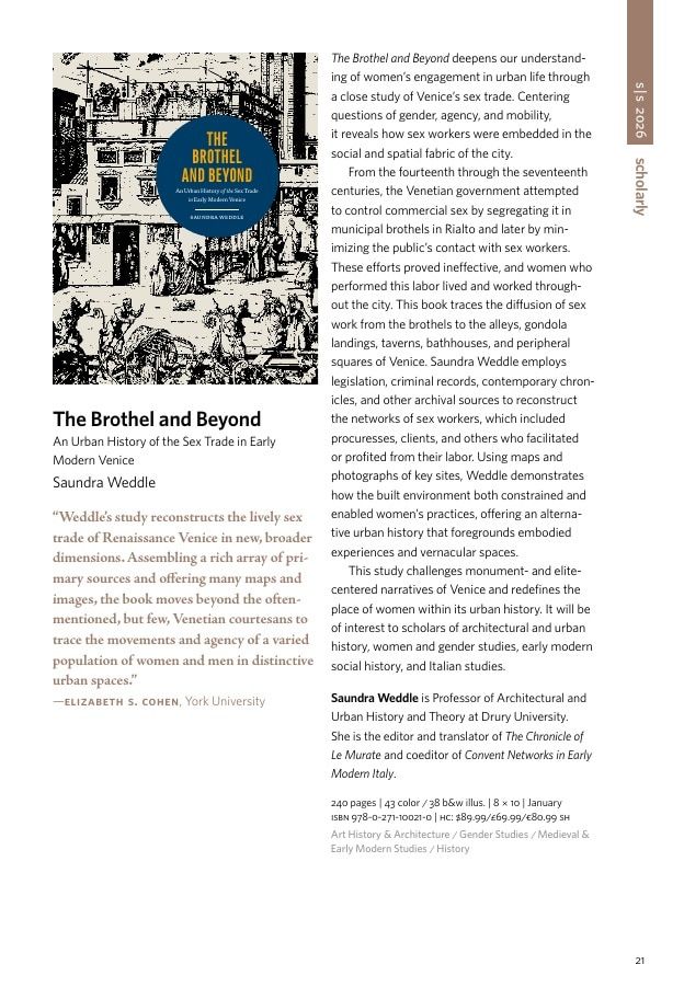 Penn State University Press Spring 2026 Catalog Weekly Ad December 31, 2025 - December 31, 2026
