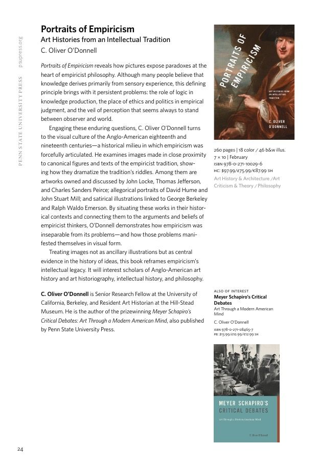 Penn State University Press Spring 2026 Catalog Weekly Ad December 31, 2025 - December 31, 2026