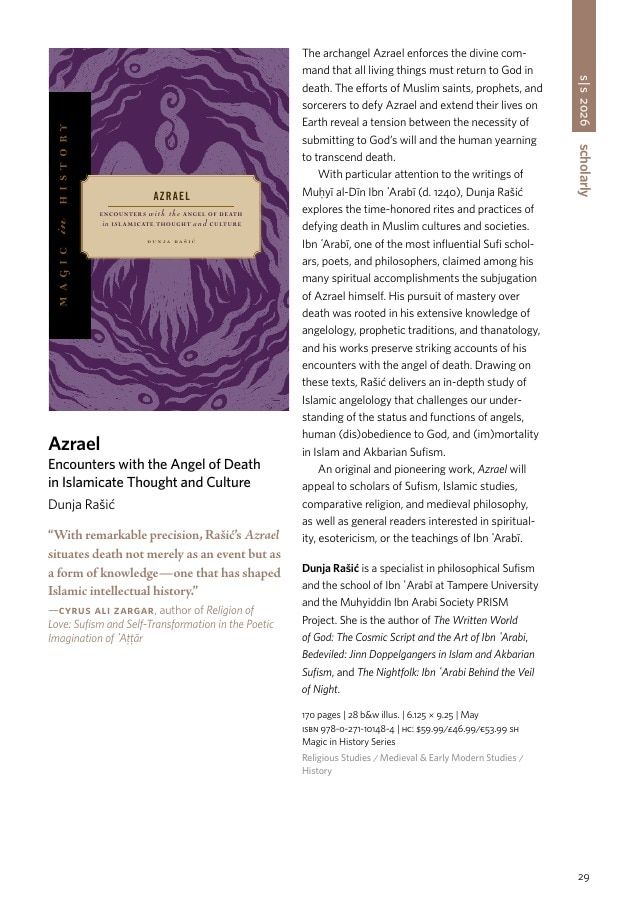 Penn State University Press Spring 2026 Catalog Weekly Ad December 31, 2025 - December 31, 2026