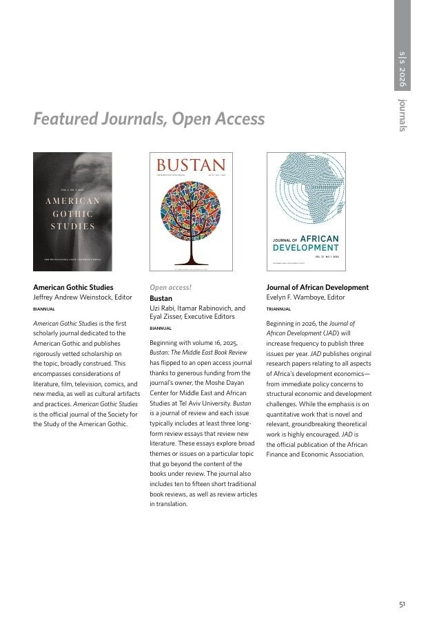Penn State University Press Spring 2026 Catalog Weekly Ad December 31, 2025 - December 31, 2026