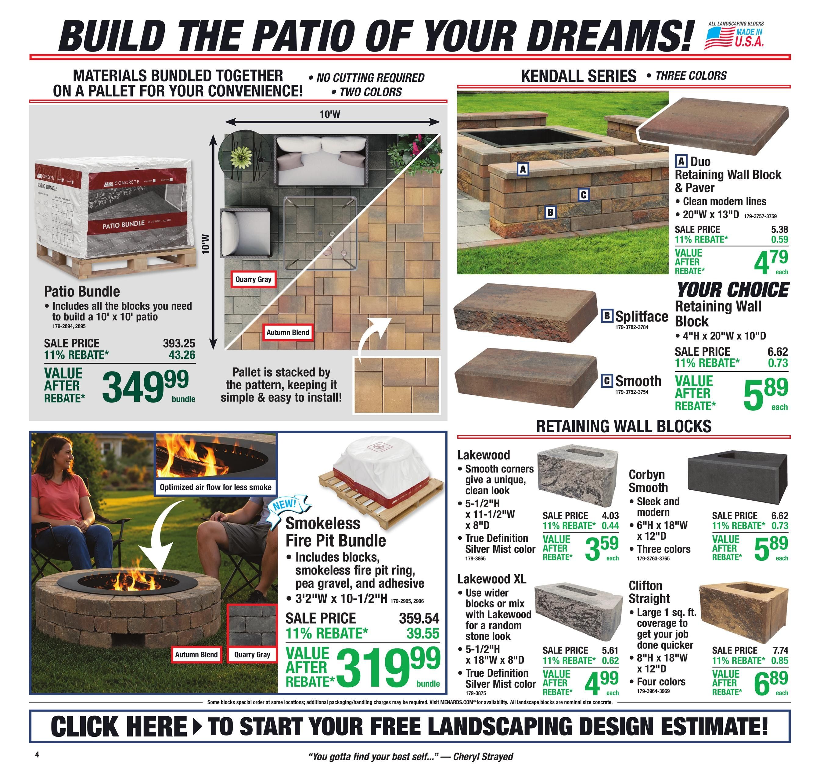 Menards (Rochester–Pine Island Area, MN) 11% Rebate Sale Weekly Ad August 26 - September 7, 2026