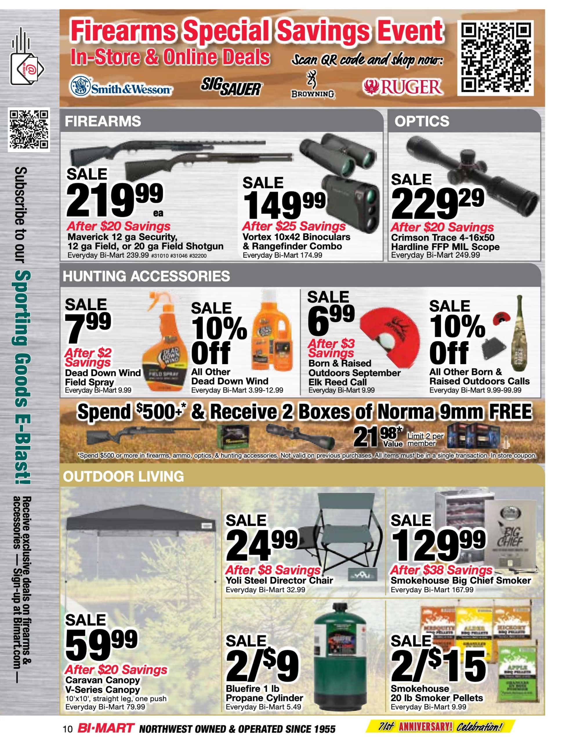 Bi-Mart Weekly Ad August 25 - September 14, 2026