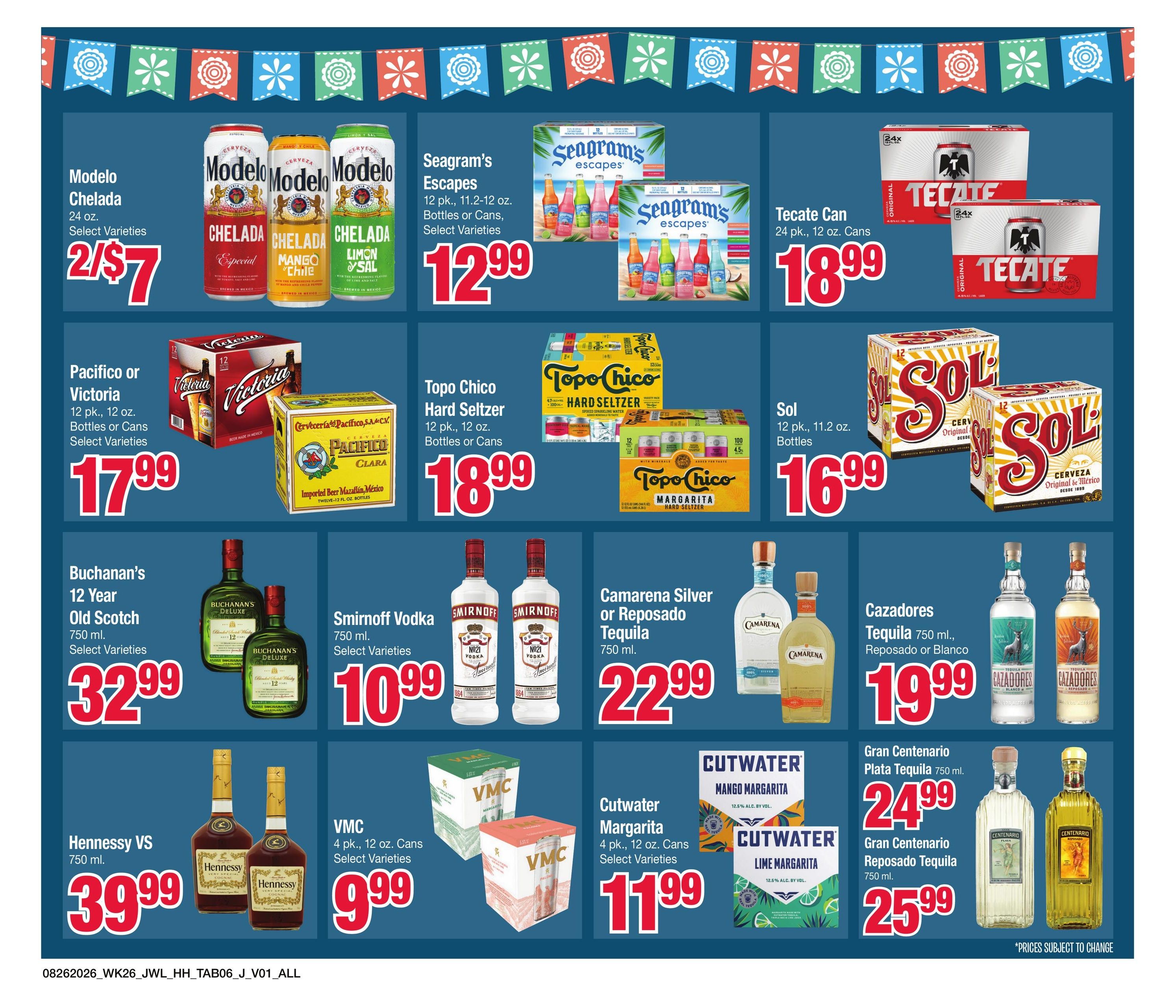 Jewel-Osco Specialty Publication Weekly Ad August 26 - October 13, 2026
