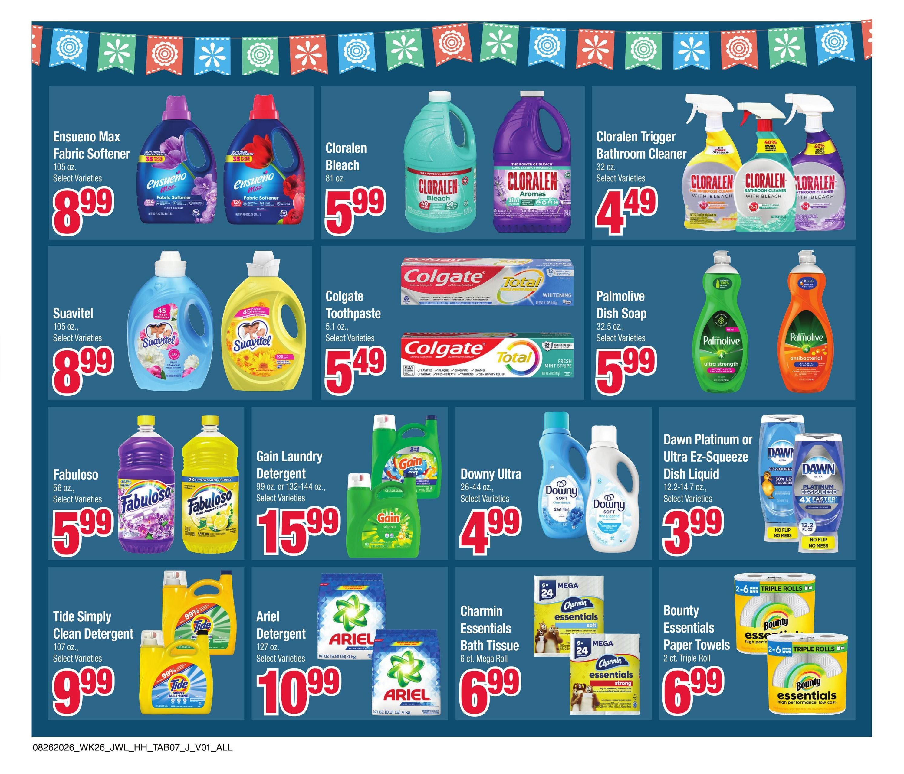 Jewel-Osco Specialty Publication Weekly Ad August 26 - October 13, 2026