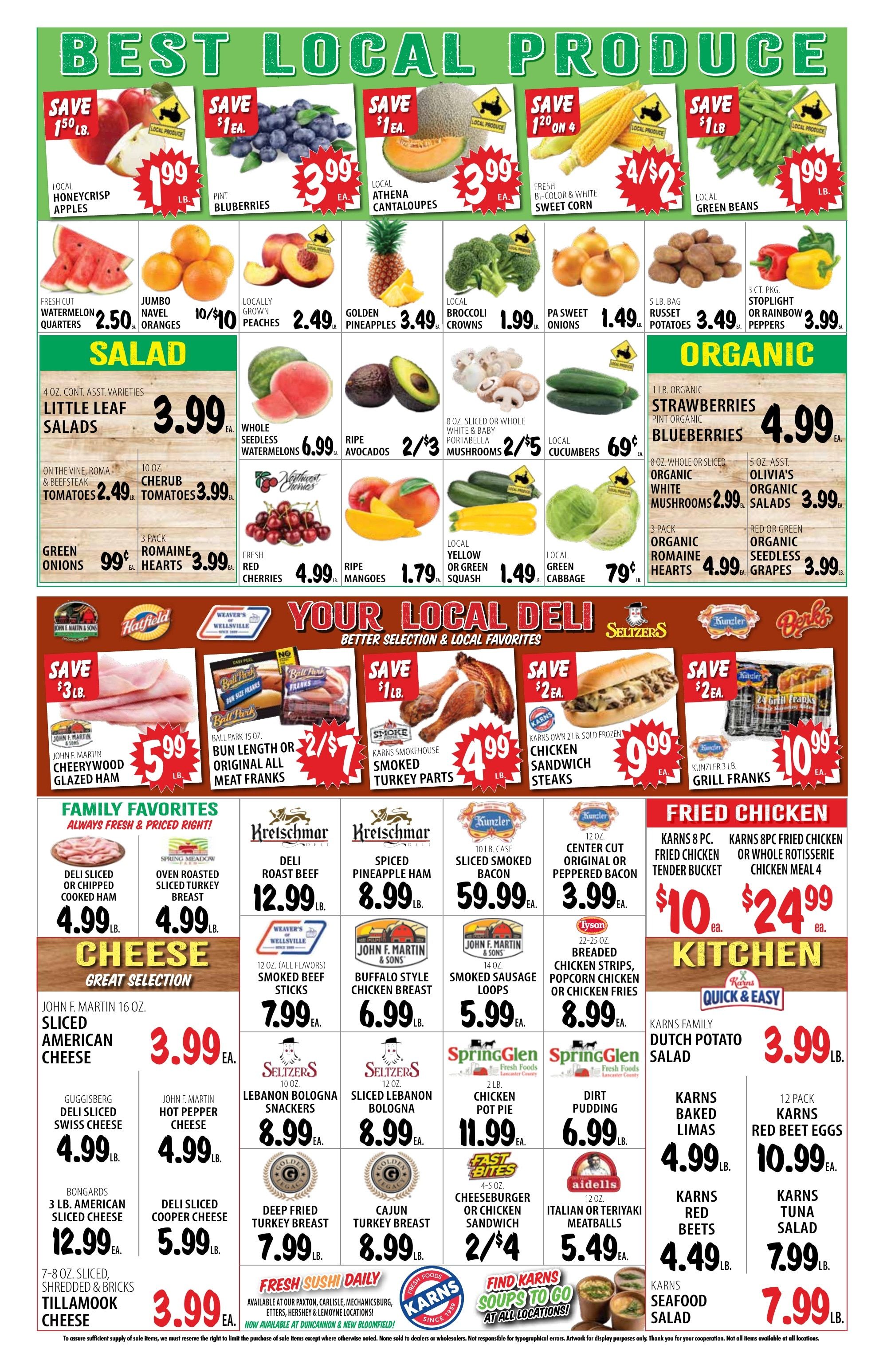 Karns Foods Weekly Ad August 24 - 31, 2026