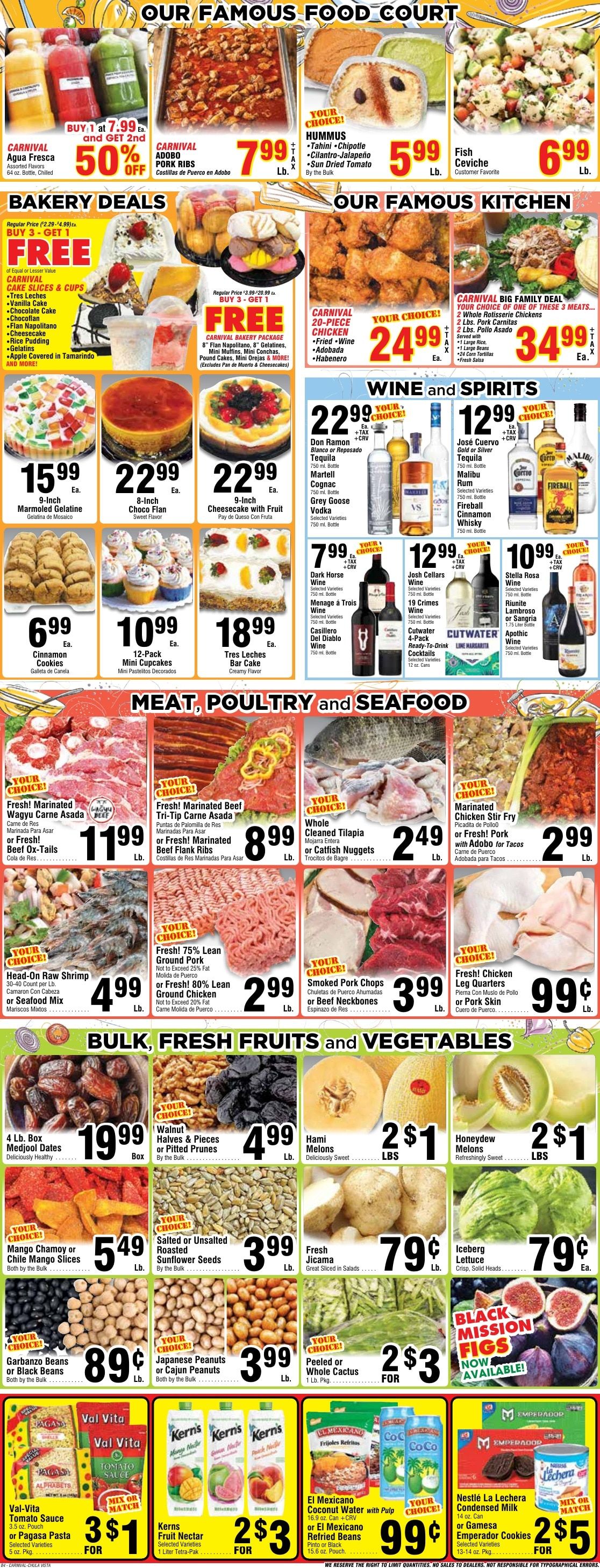 Carnival Super Market Weekly Ad August 25 - 31, 2026