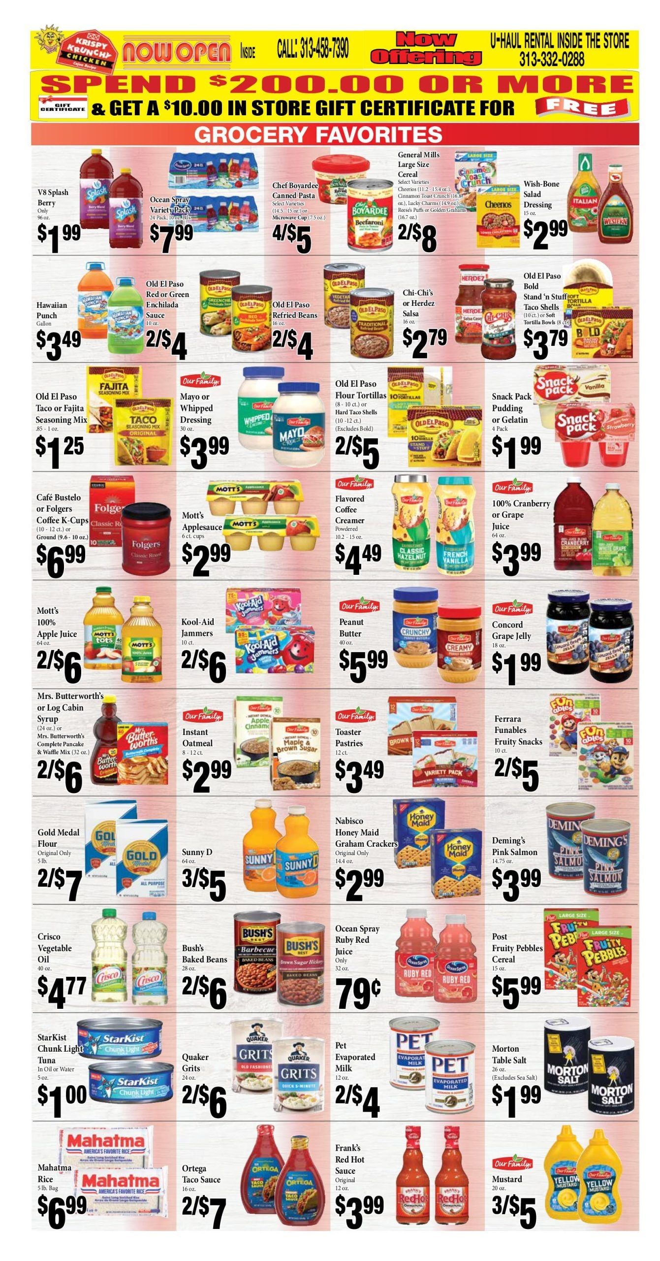 Family Foods Market Weekly Ad August 10 - 30, 2026