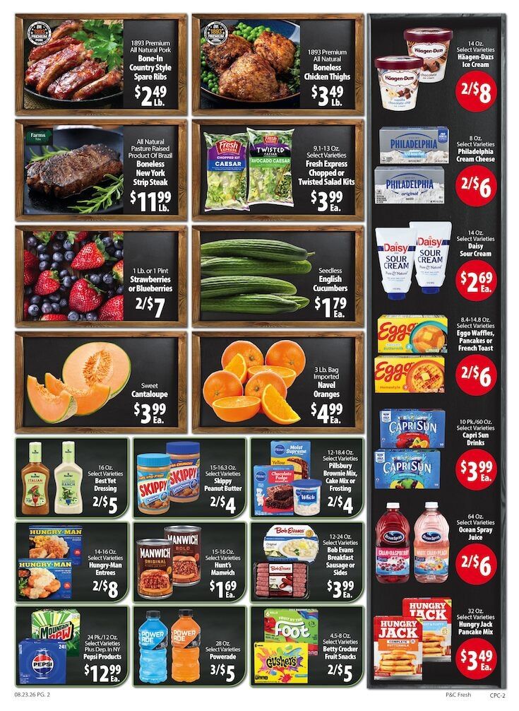P&C Fresh Markets Weekly Ad August 23 - 29, 2026