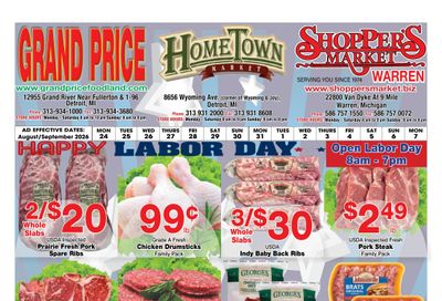 Shoppers Market Weekly Ad August 24 - September 7, 2026
