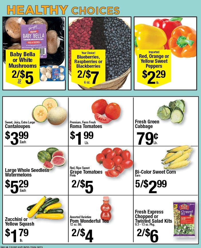 T-Burg Shur Save Weekly Ad August 23 - 29, 2026