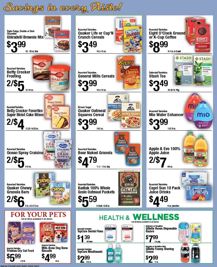 T-Burg Shur Save Weekly Ad August 23 - 29, 2026