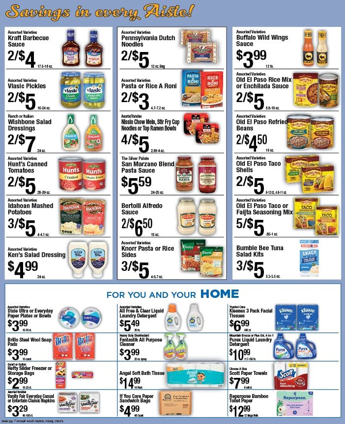 T-Burg Shur Save Weekly Ad August 23 - 29, 2026