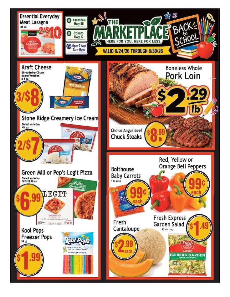 The Marketplace Minnesota Weekly Ad August 24 - 30, 2026