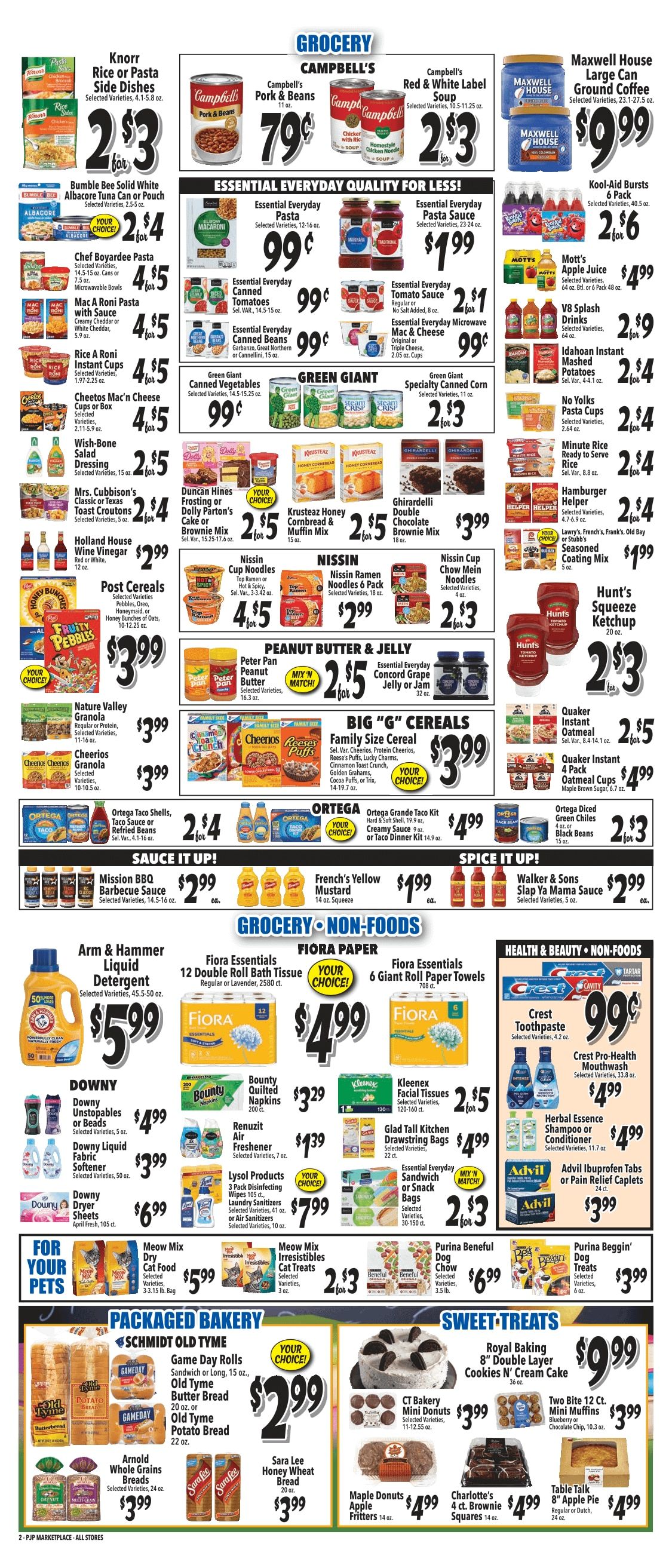 PJP Marketplace Grocery Specials 08/21-08/27 Weekly Ad August 21 - 27, 2026