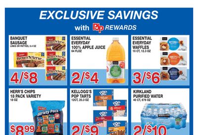 PJP Marketplace Rewards Exclusives 08/01-09/30 Weekly Ad August 1 - September 30, 2026