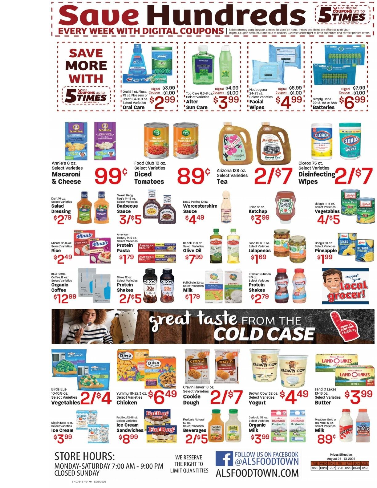 Al's Foodtown Weekly Ad August 25 - 31, 2026