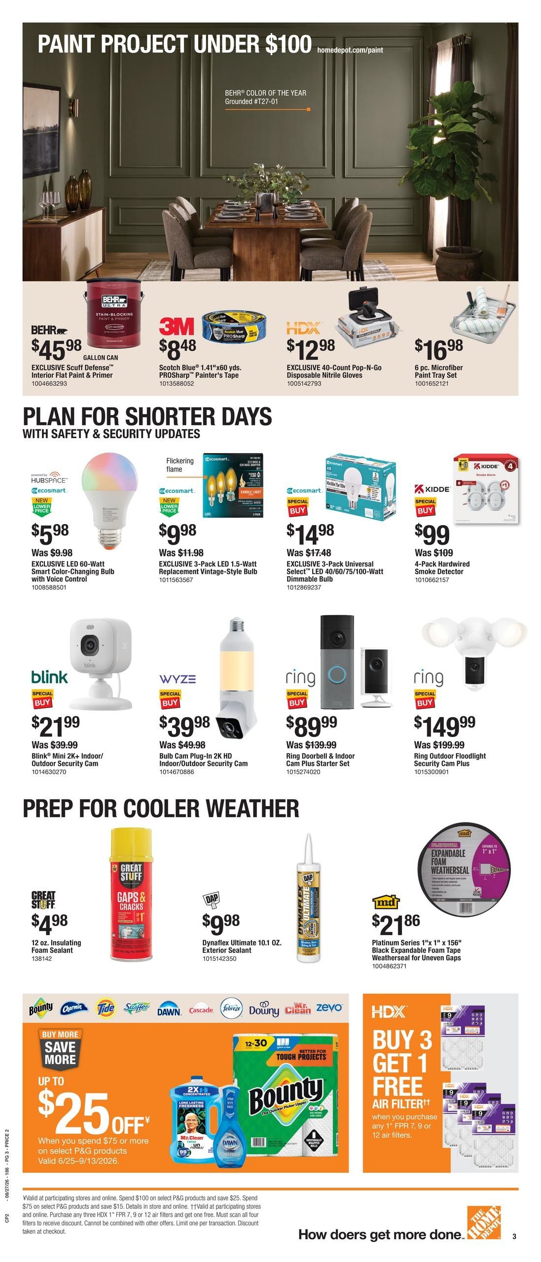 Home Depot (AK) Labor Day Savings Weekly Ad August 27 - September 9, 2026