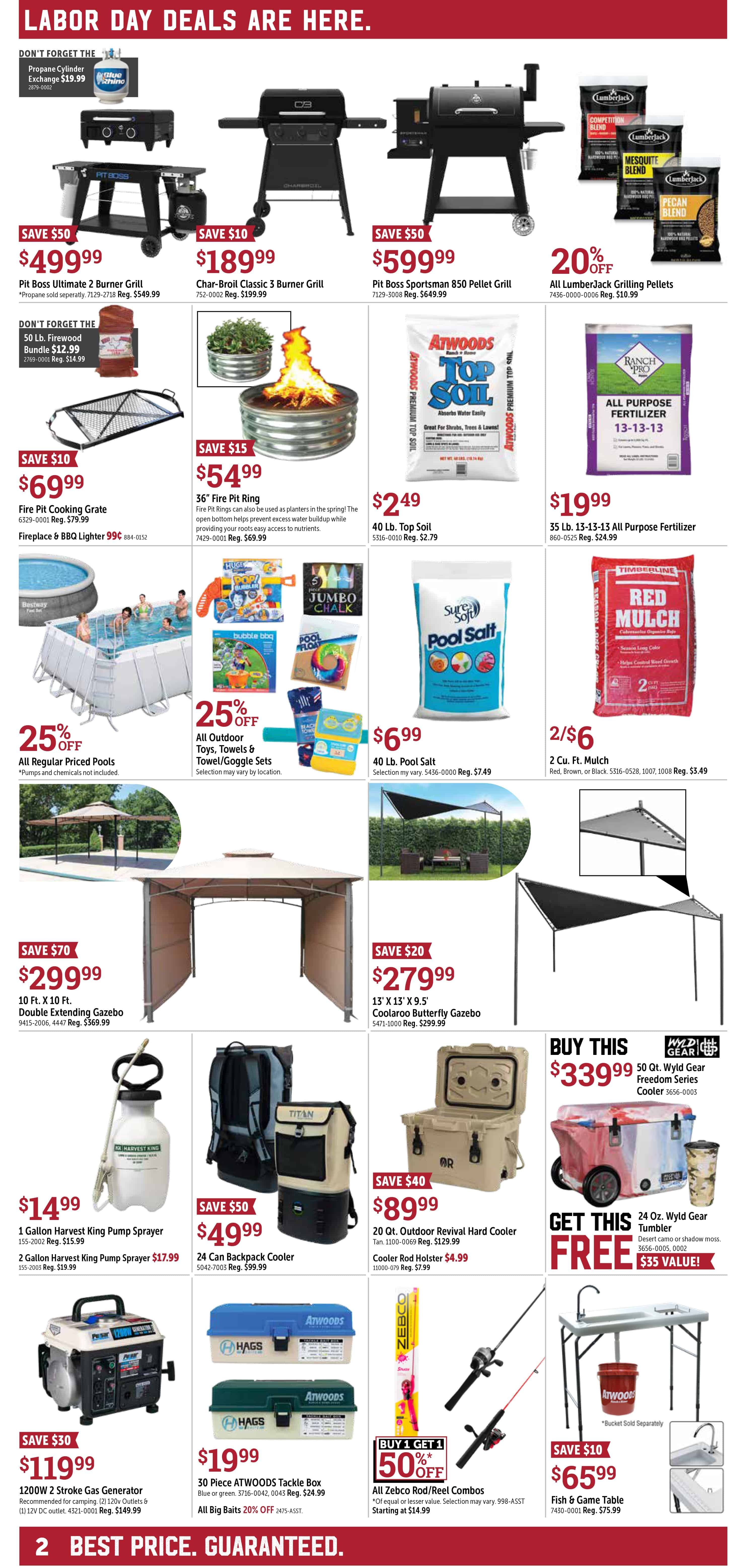 Atwoods Weekly Ad August 25 - September 7, 2026