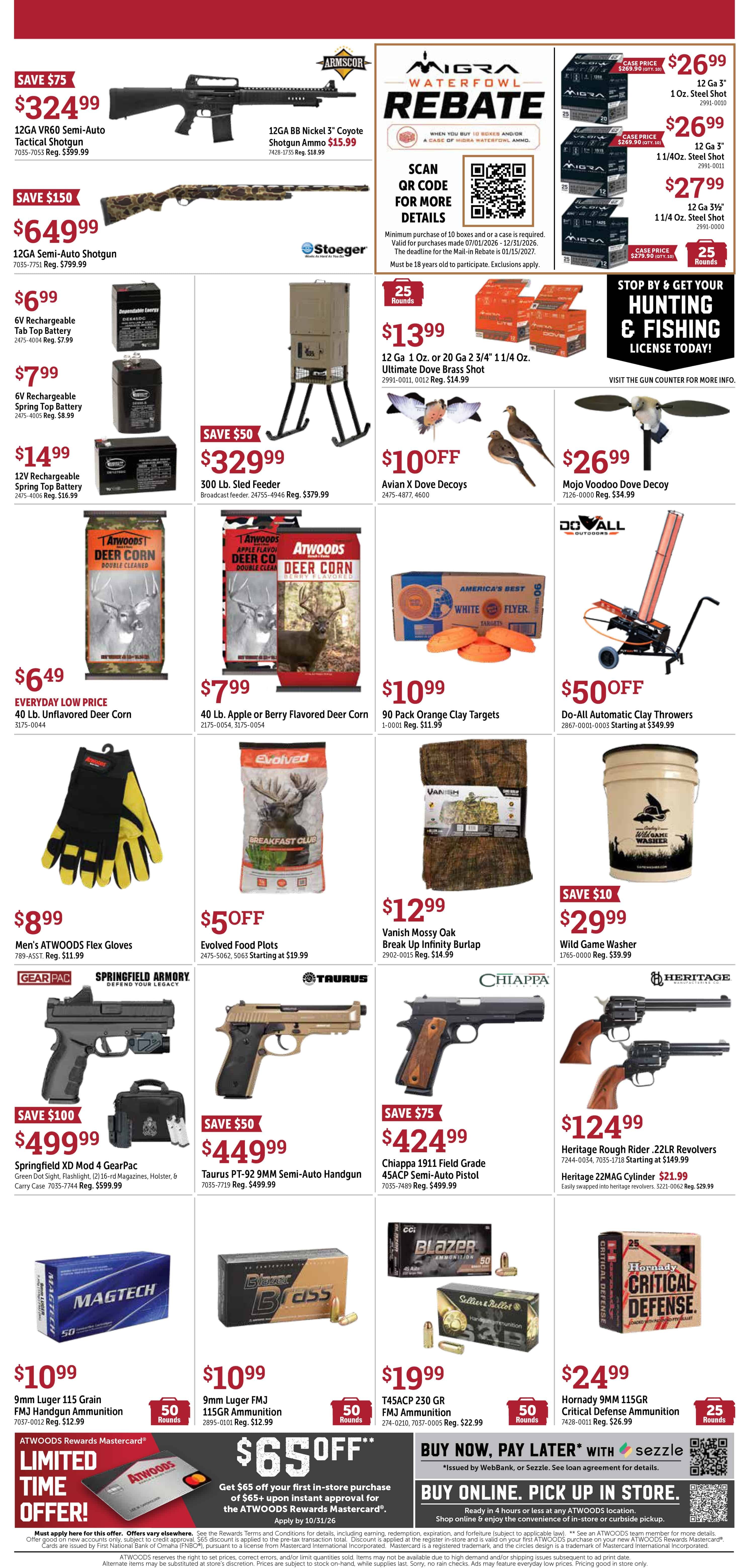 Atwoods Weekly Ad August 25 - September 7, 2026